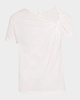 Liz Short-Sleeve Twist Top