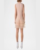 Tiered Ruffle Embroidered Sleeveless Mini Dress