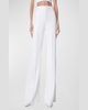 Dylan Vegan Leather Wide-Leg Pants