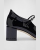 Aline Patent Mary Jane Pumps