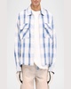 Men's Flannel Button-Down Shirt