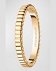 Quatre 18K Yellow Gold Grosgrain Band Ring