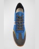 Men's Nylon Logo Low-Top Sneakers