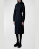 Tadoka Lightweight Water-Resistant Vertical Quilted Coat 