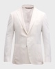 Men's Textured Silk Blazer
