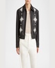 Men's Starburst Leather Blouson Jacket