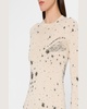 Ellima Bead Embroidered Long-Sleeve Midi Dress
