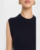 Cashmere Crewneck Sweater Vest