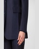 Alvina Blackwatch Seersucker Blazer Jacket