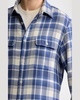 Men's Plaid Twill Sport Shirt