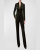 Taddeo Stretch Velvet Blazer Jacket