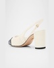 Cecile Cap-Toe Slingback Pumps