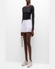 Varsity Tennis Mini Skirt