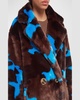 Jahaira Faux Fur Camo Coat 
