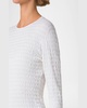Textured Knit Crewneck Sweater