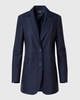 Alvina Blackwatch Seersucker Blazer Jacket