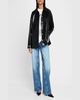 Luca Leather Shirt Jacket 