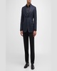 Men's Large Plaid Wool Sport Coat