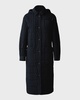 Tadoka Lightweight Water-Resistant Vertical Quilted Coat 
