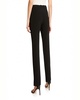 Crepe Marocain Ankle Pants, Caviar