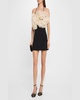 Aisha Ruffle Halter Mini Dress