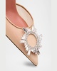 Begum Nylon Crystal Ornament Pumps