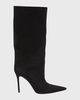 Fiona Suede Stiletto Slouchy Boots 