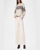 Leigh Fair Isle Crewneck Sweater