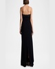 Elizabeth Embellished Strapless Gown