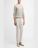 Men's Mouline Cashmere Crewneck Sweater