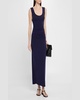 Ruched Maxi Tank Dress