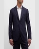 Men's Solid Wool Suit