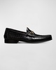 Men's Verona II Croc-Effect Italian Bit Loafers