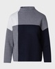 Merino Wool XL Gingham Knit Sweater