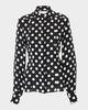Polka-Dot Button Down Shirt