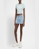 Amiri Hollywood Cafe Crop Baby T-Shirt