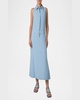 Kent Collar Midi Linen Shirt Dress