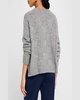 Textured Check Cashmere-Silk Sweater