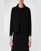 Timo Wool Crepe Short Jacket