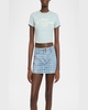 Amiri Hollywood Cafe Crop Baby T-Shirt