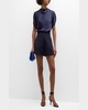 Bennett Pleated Wide-Leg Shorts