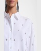 Mackie Boxy Rhinestone Cotton Top