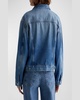 Ramie Denim Jacket