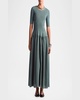 Maisie Drop-Waist Knit Maxi Dress