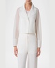 Alice Double Layer Techno Grid Trench Jacket