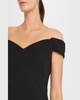 Off-Shoulder Ruffle Tiered Gown