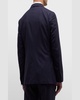 Men's Solid Wool Suit