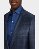 Men's Tonal Plaid Sport Coat