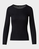 Fitted Rib-Knit Sweater 
