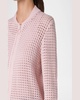 Chunky Mesh Knit Cardigan